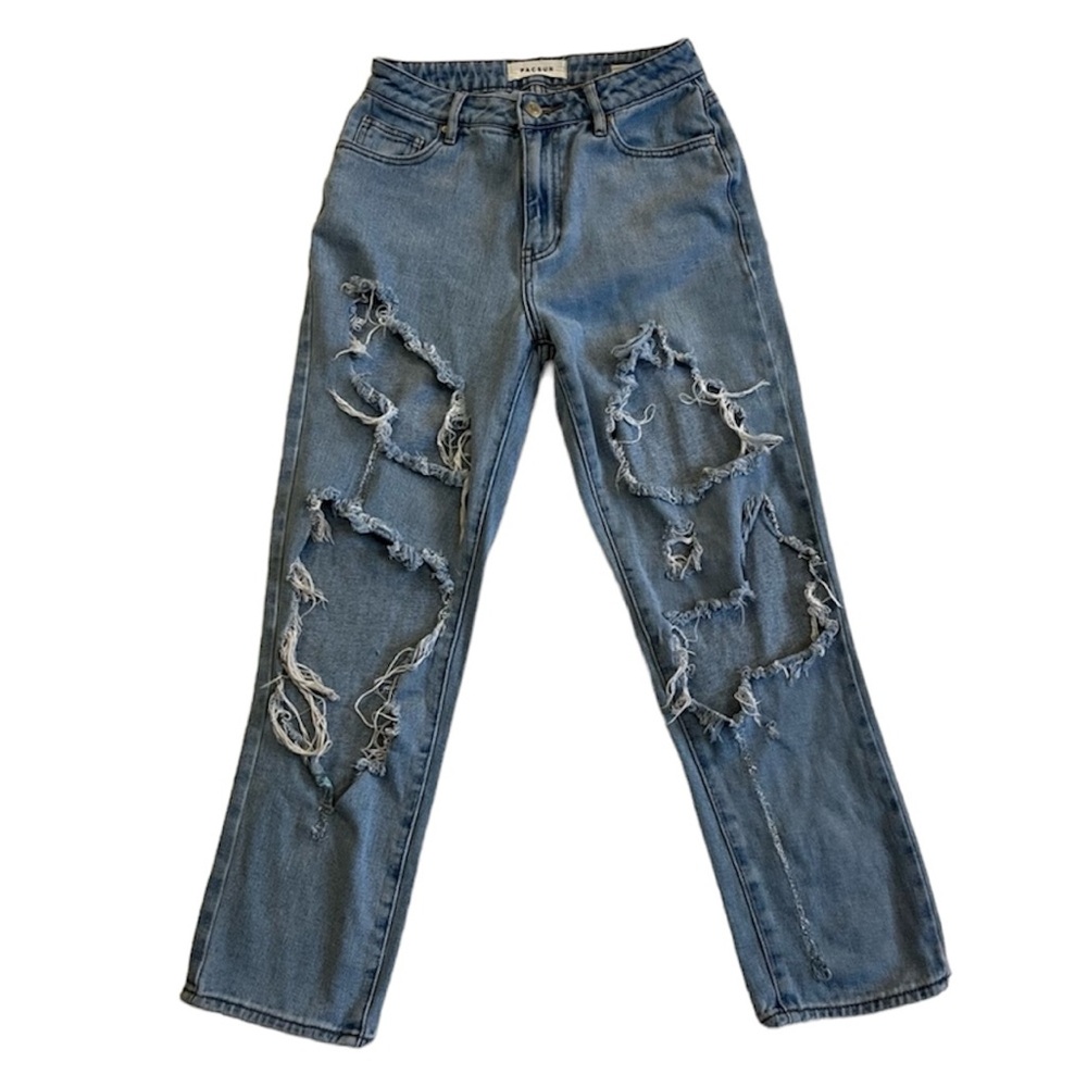 Pacsun ripped loose fit jeans